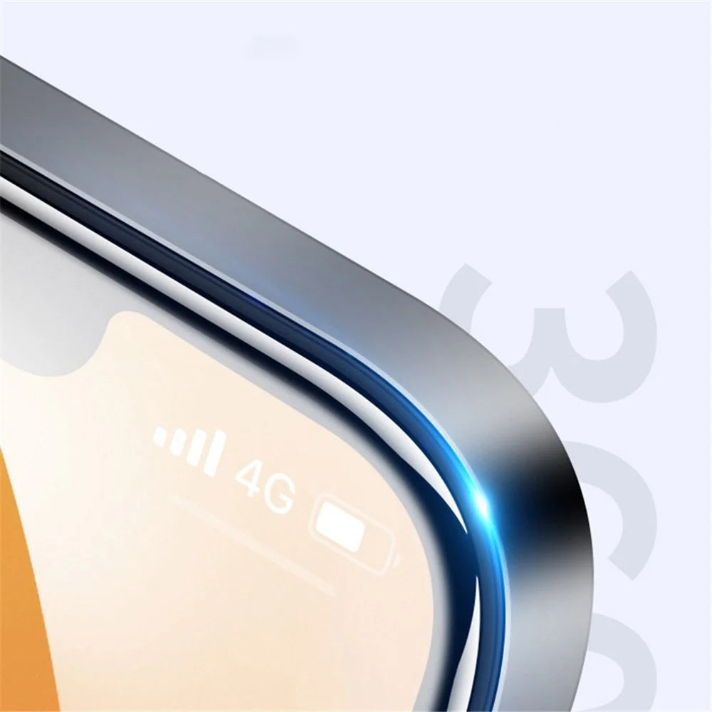 For iPhone 14 Plus Super Clear Smooth Phone Screen Film Anti-fingerprint Full Covering Anti-explosion High Aluminium-silicon Glass Screen Protector - 7