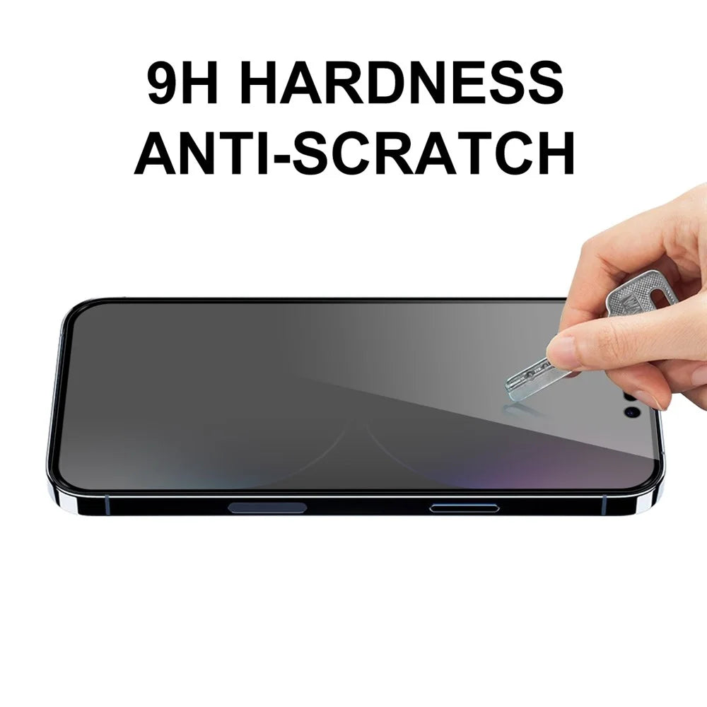 ENKAY HAT PRINCE For iPhone 14 Pro Max 6.7 inch 28 Degree Anti-spy Tempered Glass Full Screen Protector HD Clear Anti-glare Film - 6