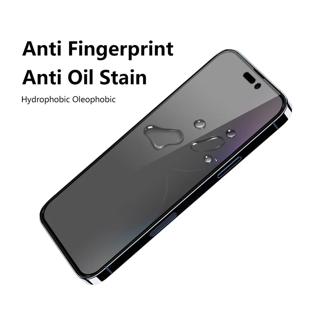 ENKAY HAT PRINCE For iPhone 14 Pro Max 6.7 inch 28 Degree Anti-spy Tempered Glass Full Screen Protector HD Clear Anti-glare Film - 7