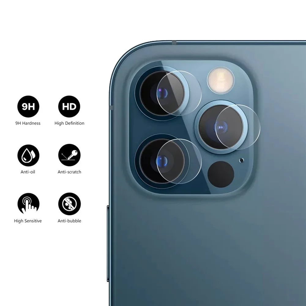 ENKAY HAT PRINCE 3Pcs / Set for iPhone 14 Pro 6.1 inch / 14 Pro Max 6.7 inch Camera Lens Protector 0.2mm Anti-scratch Tempered Glass Film - 2