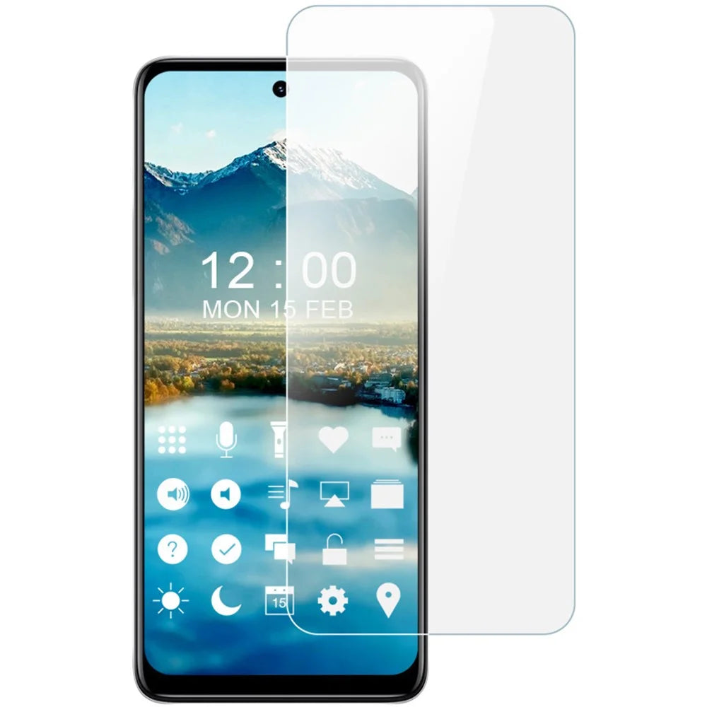 IMAK ARM Series for Motorola Moto E32s 4G Anti-explosion Screen Protector Ultra Clear Soft TPU Film (Not Complete Covering) - 1