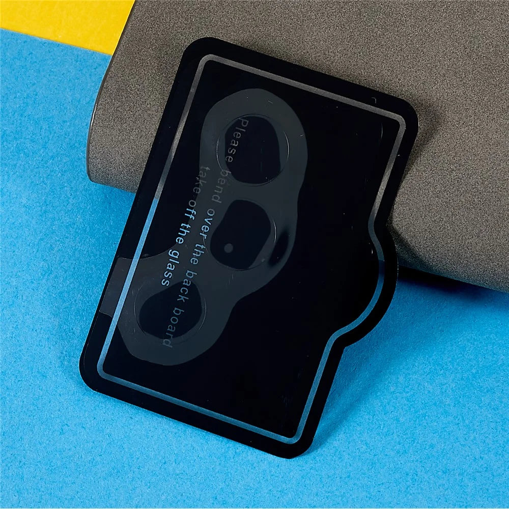 For iPhone 14 Pro Max 6.7 inch 1 Set PET Rear Camera Lens Protector Anti-explosion Ultra Slim HD Clear Film - 2