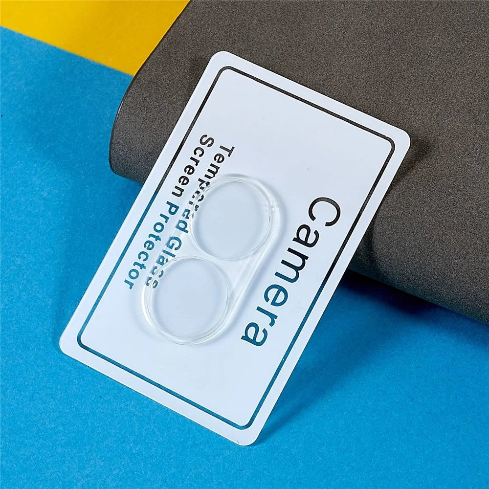 For Nothing phone (1) 5G 2Pcs  /  Set HD Camera Lens Protector No Bubble 3D Arc Edge Tempered Glass Lens Film - 3