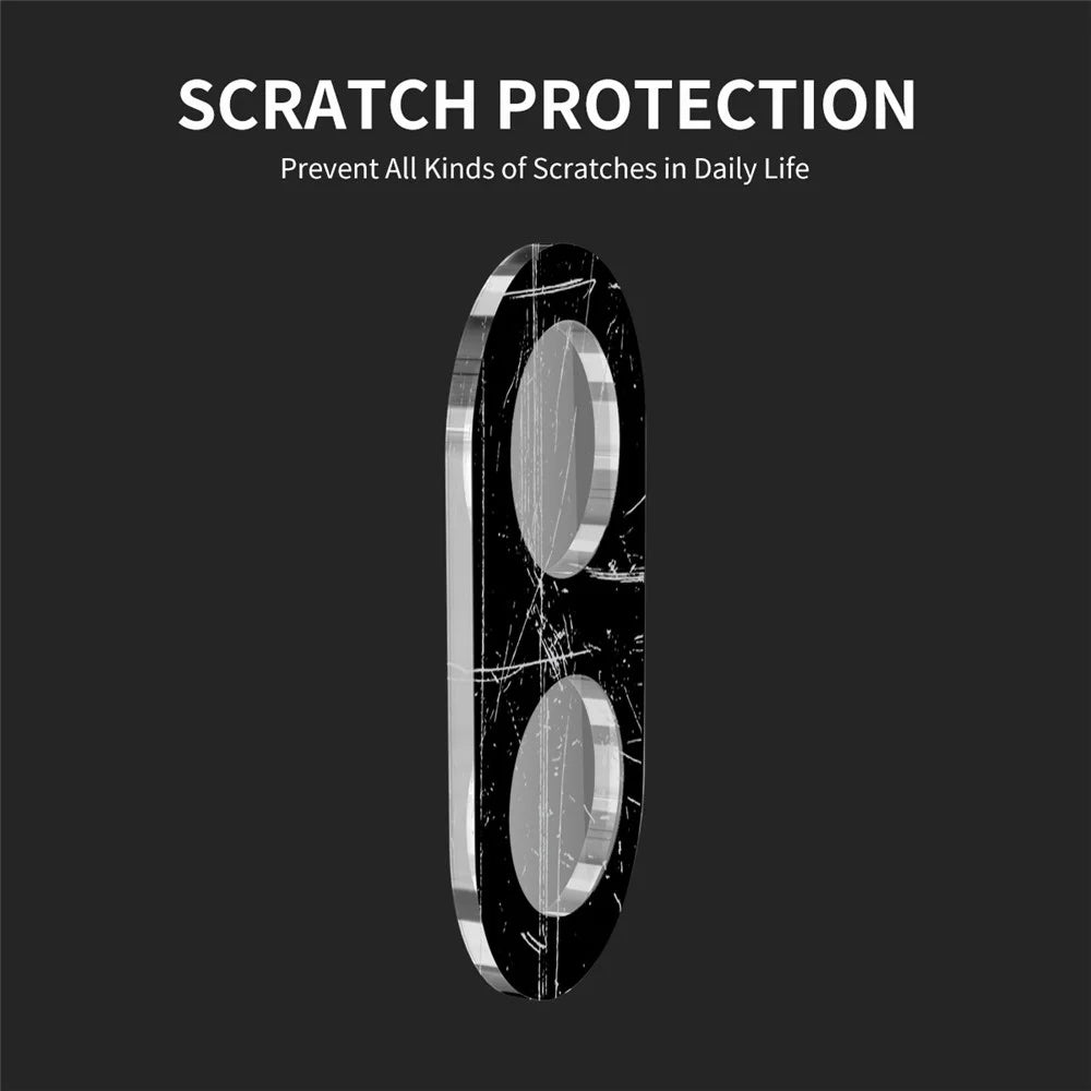 ENKAY HAT PRINCE For Samsung Galaxy Z Flip4 5G Anti-wear Full Coverage Rear Camera Lens Protector Silk Printing Tempered Glass Lens Film - 5