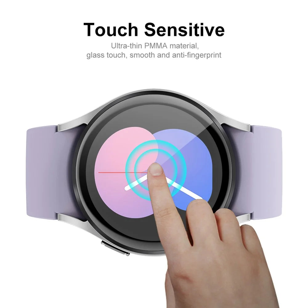 ENKAY HAT PRINCE for Samsung Galaxy Watch 5 40mm 3D Curved Full Screen Protector Soft PC Edge + PMMA Ultra Clear Film - 5