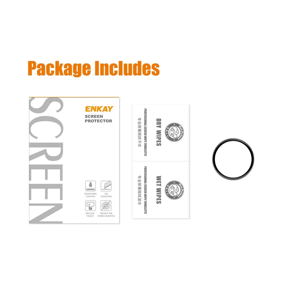 ENKAY HAT PRINCE for Samsung Galaxy Watch 5 40mm 3D Curved Full Screen Protector Soft PC Edge + PMMA Ultra Clear Film - 7
