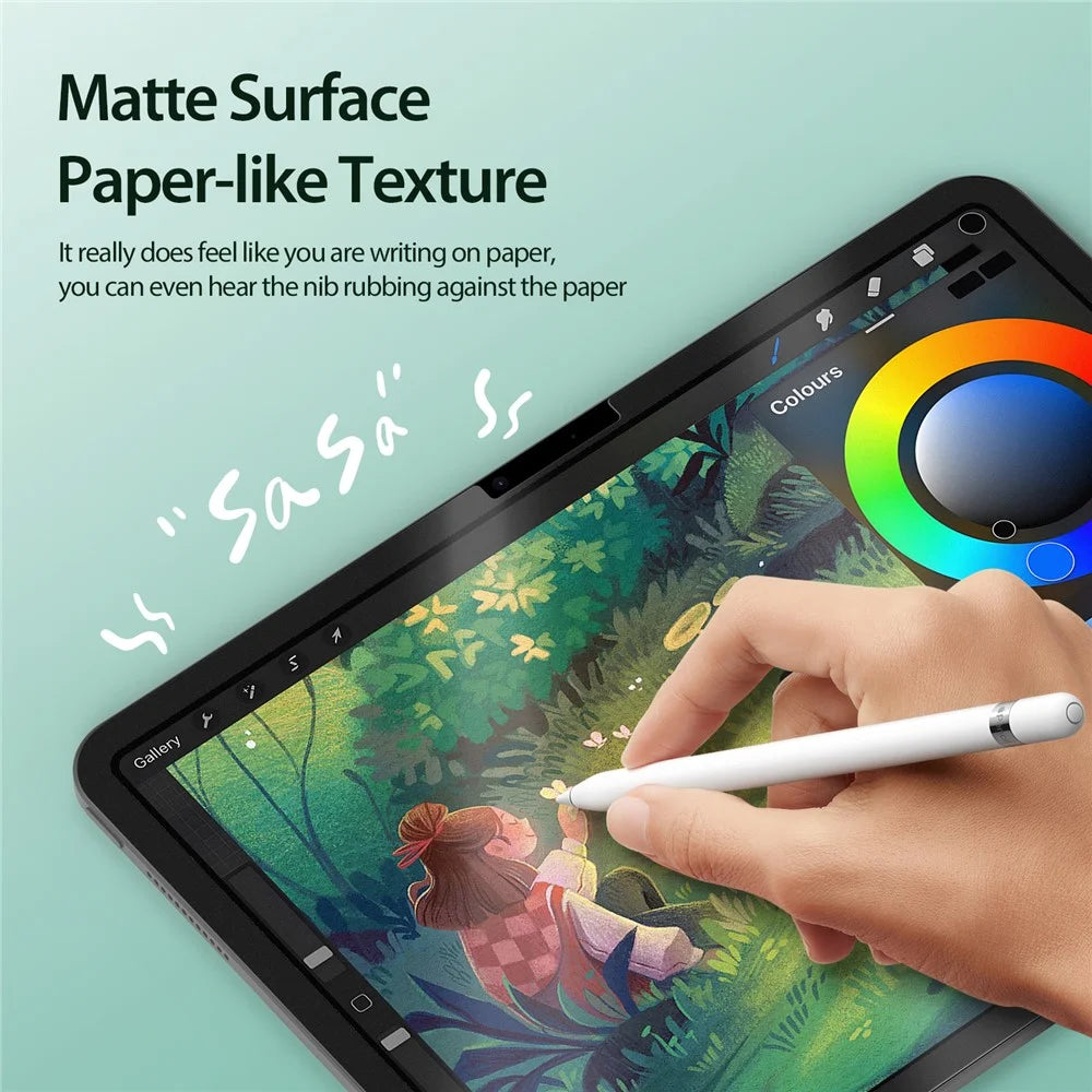 DUX DUCIS Naad Series for iPad Air 11 (2026) / (2025) / (2024) Paper-Like Screen Protector Removable Matte PET Film, Reusable - 6