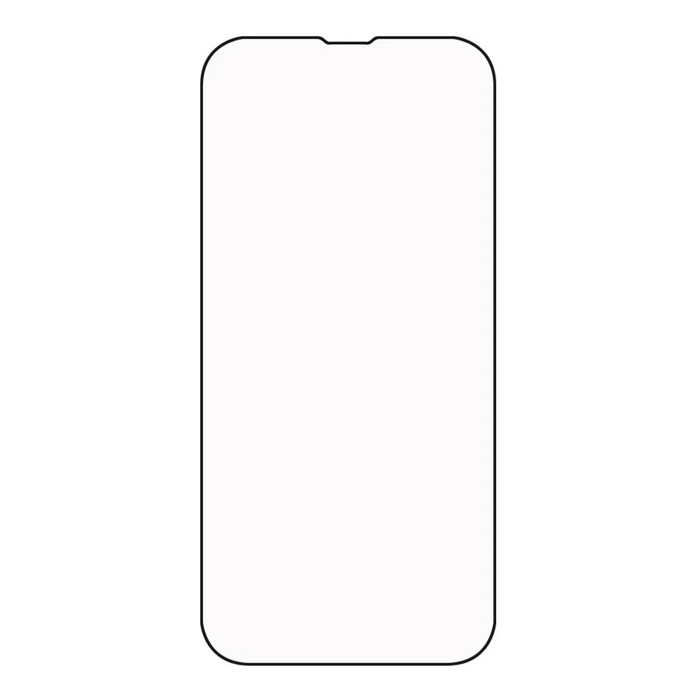 For iPhone 14 Plus 9D Full Coverage Silk Print HD Tempered Glass Film Full Glue Anti-explosion Screen Protector - 2