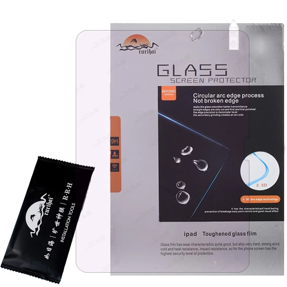 RURIHAI For iPad Air Air 11 (2026) / (2025) / (2024) Screen Protector Anti Blue Light High Aluminium-Silicon Glass Film - 4