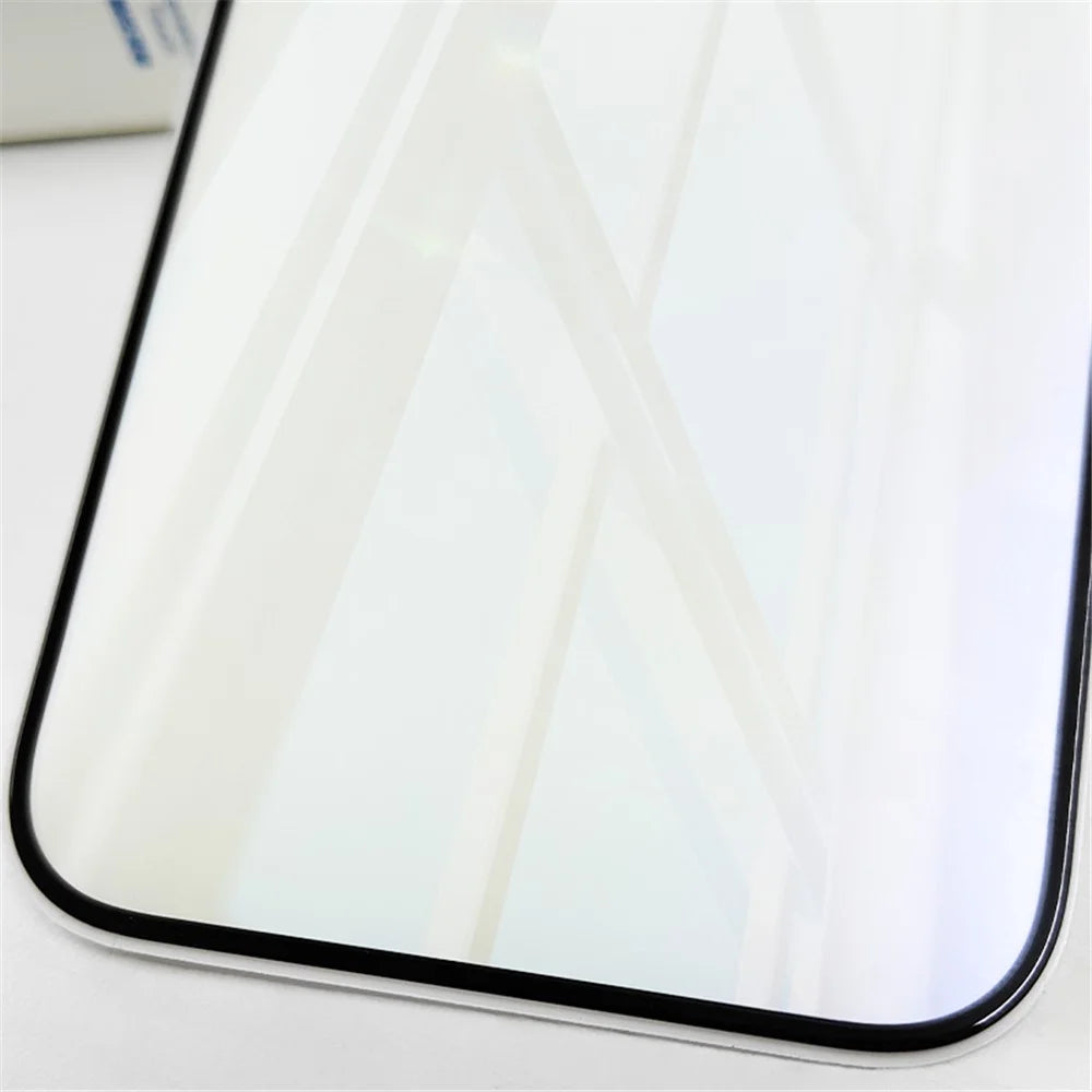 RURIHAI For iPhone 15 Plus Matte Screen Protector Anti Purple Light High Aluminium-Silicon Glass Film - 4