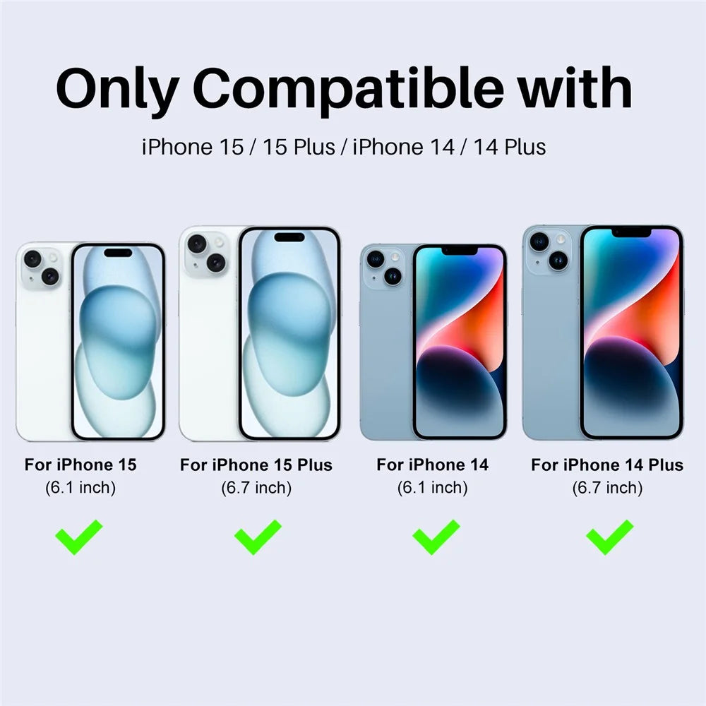 NORTHJO 3 Sets for iPhone 15 / 15 Plus / 14 / 14 Plus Lens Protector Rhinestone Decor Metal+Tempered Glass Lens Film - Blue - 2