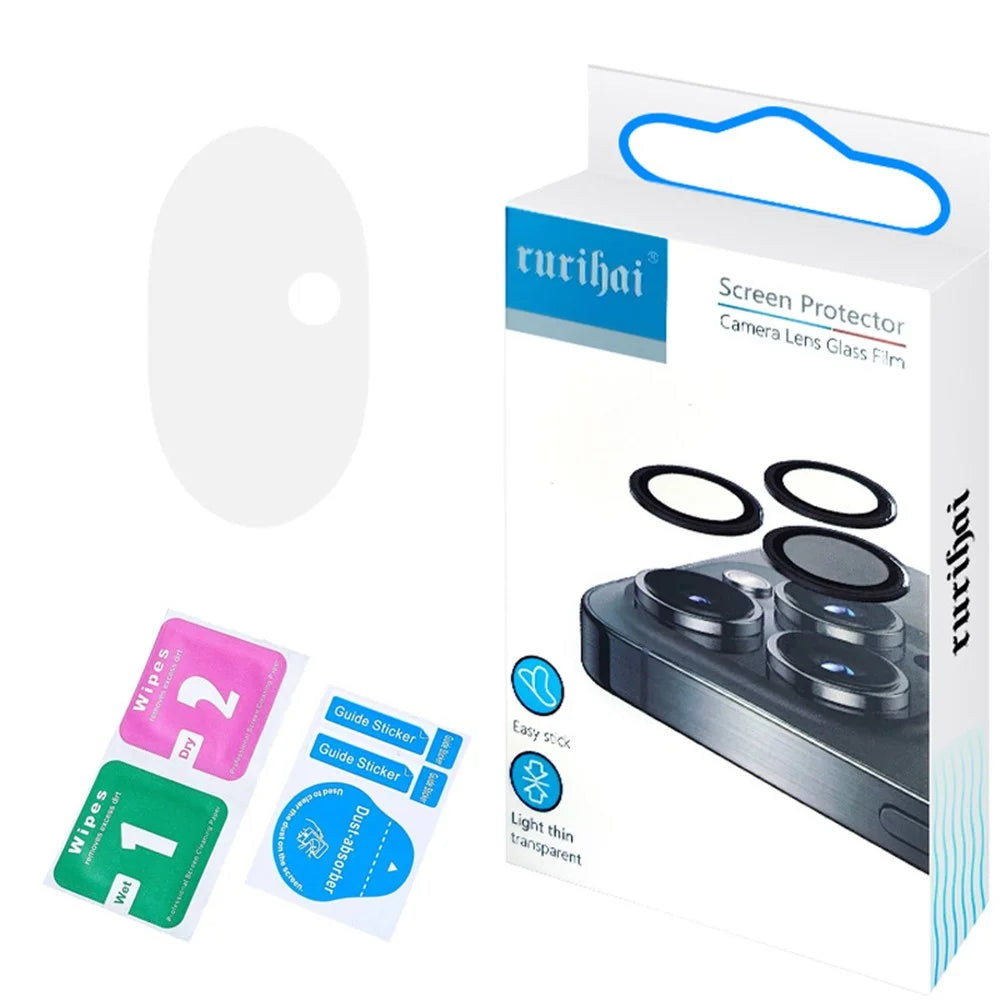 RURIHAI For Honor 200 Pro 5G Camera Lens Protector High Aluminum-Silicon Glass 3D Lens Film - 5
