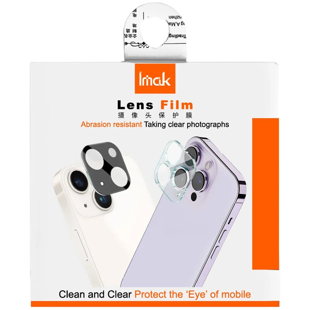 IMAK For OnePlus Nord CE4 Lite 5G / Oppo K12x 5G (China) Camera Lens Protector + Acrylic Lens Cap Tempered Glass - 7