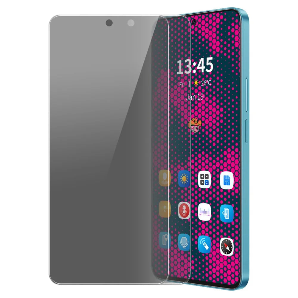 ENKAY HAT PRINCE 2Pcs For Samsung Galaxy C55 5G Anti-Spy Full Glue Full Screen Protector - 1