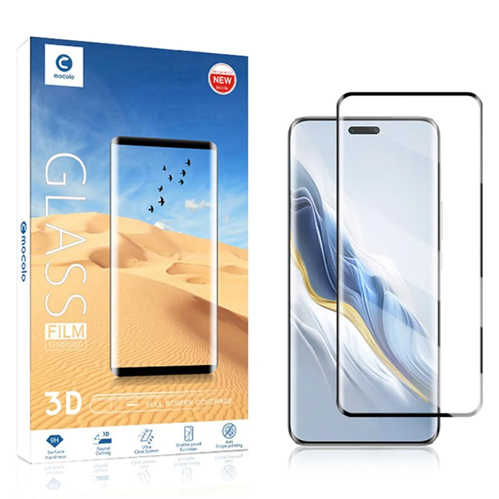 MOCOLO 25Pcs For Honor Magic6 Pro 5G Full Screen Protector 3D Curved Tempered Glass Full Glue Film - 7