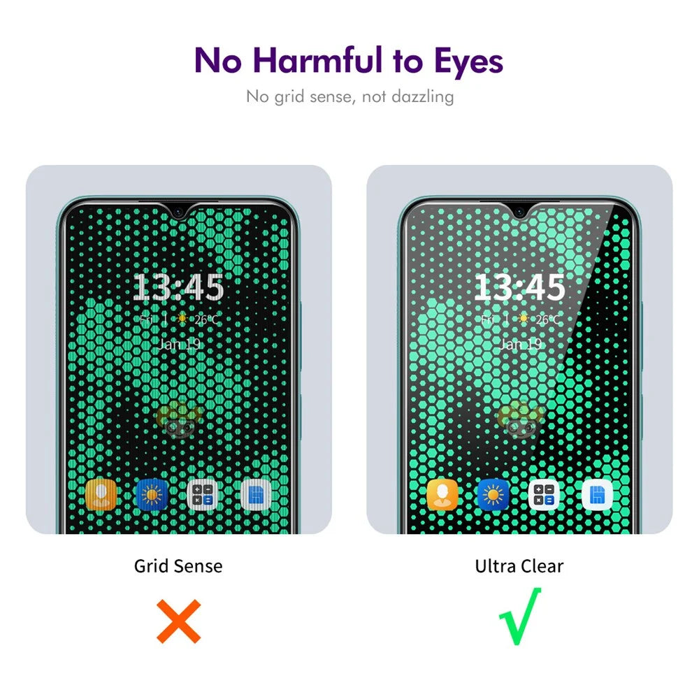 ENKAY HAT PRINCE 2Pcs For Motorola Moto E22 4G / E22i 4G Screen Protector 28-degree Anti Spy Privacy Film - 5