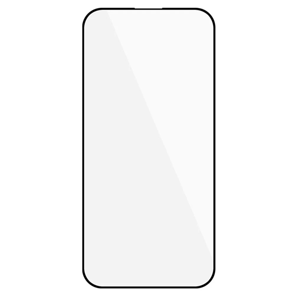 For iPhone 16 Plus Tempered Glass Film Silk Printing Full Screen Protector - 2