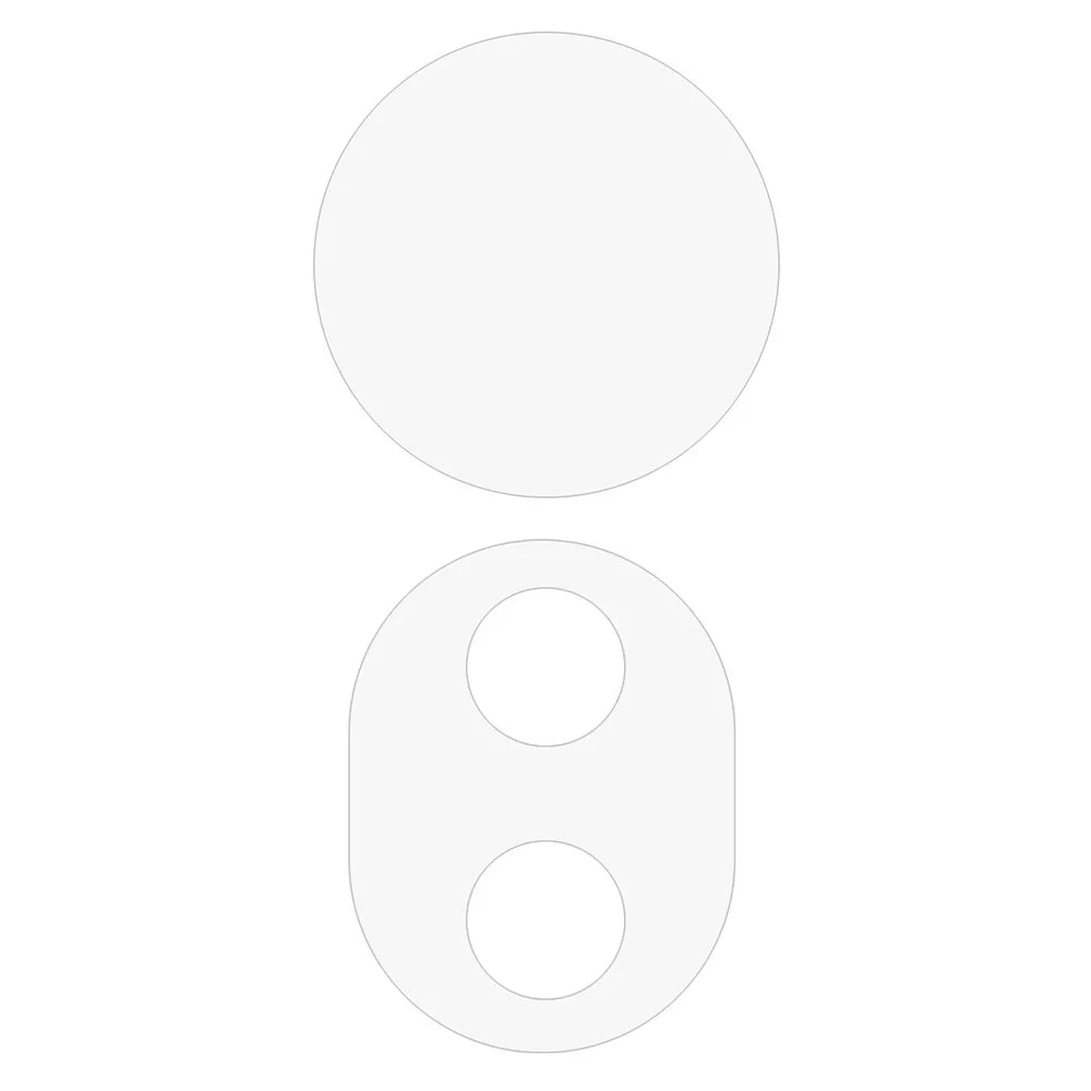 2PCS For vivo S19 5G / S19 Pro 5G / V40 Pro 5G / V40 5G Tempered Glass Camera Lens Protector 2.5D Arc Edge Lens Film - 2