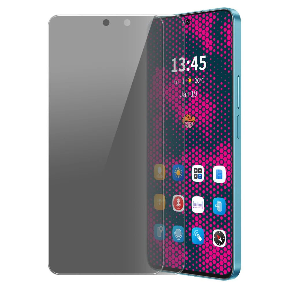 ENKAY HAT PRINCE 2Pcs For Realme V50 5G / V50s 5G Screen Protector Anti-Peep Anti-Glare Full Cover - 1