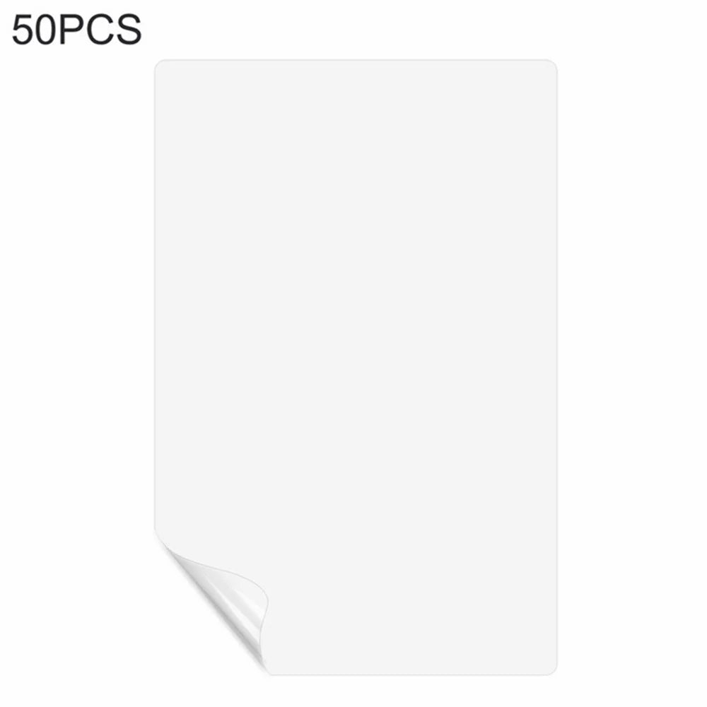 50Pcs / Pack Ultra Clear TPU Tablet Screen Protector for Film Cutting Machine, 300x200mm - 1