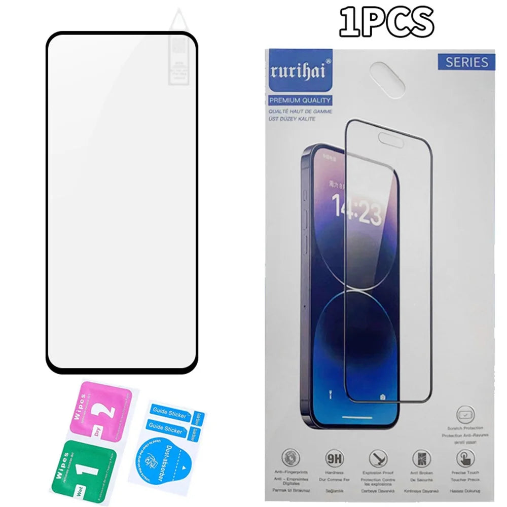 RURIHAI For vivo Y58 5G Screen Protector 2.5D 0.26mm High Aluminum-Silicon Glass Film - 5