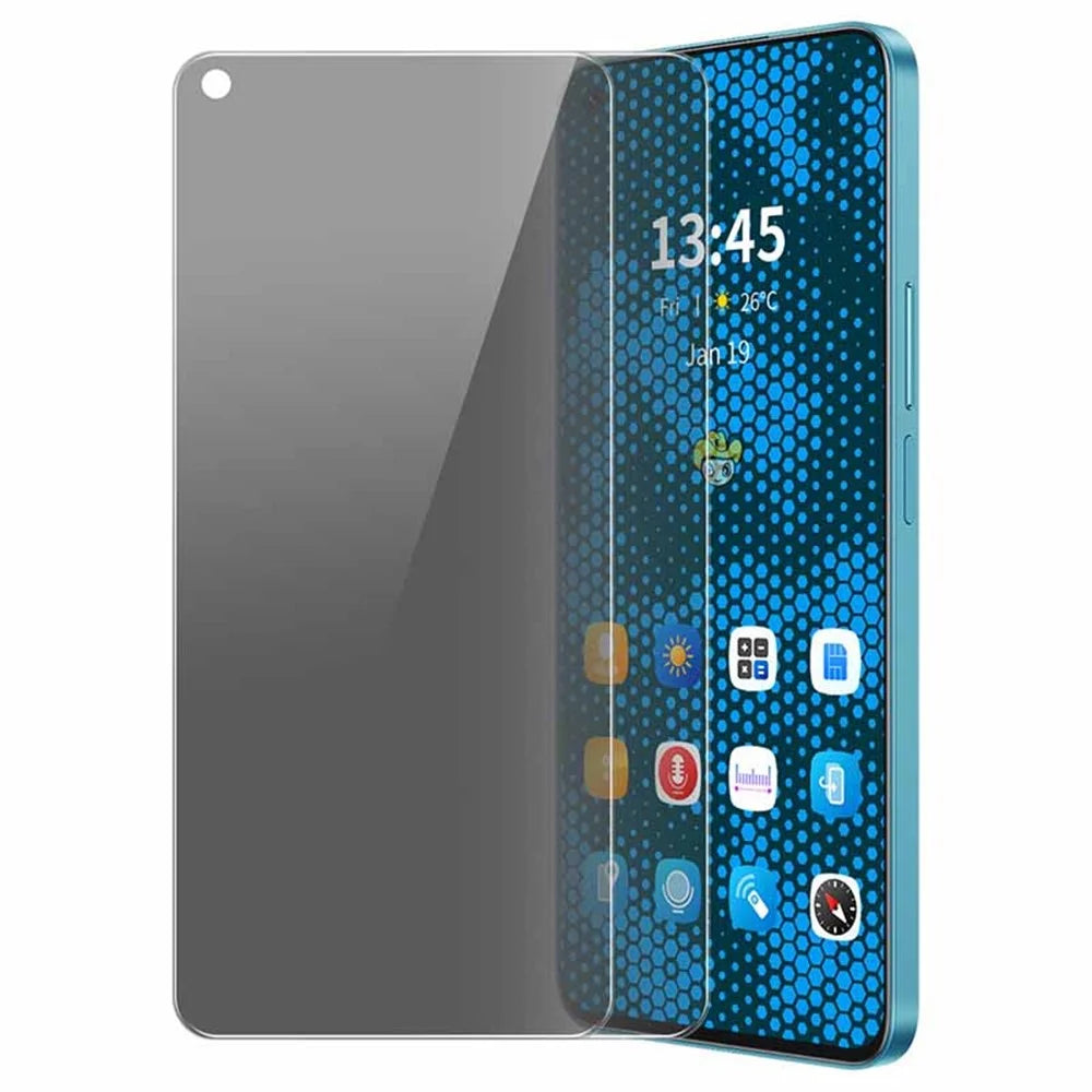 ENKAY HAT PRINCE 2Pcs For Oppo K10x 5G Screen Protector Full Glue Anti-Spy - 1