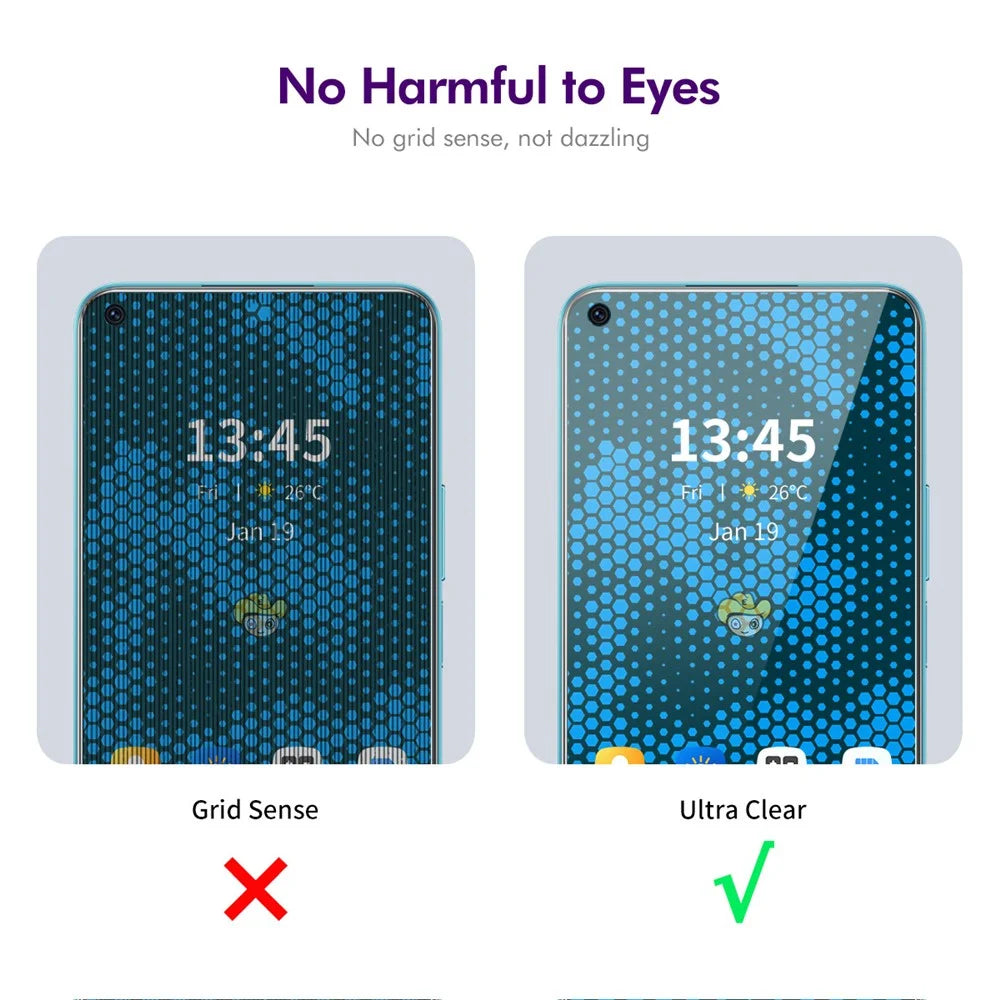 ENKAY HAT PRINCE 2Pcs For Realme Narzo 60 5G Clear Anti-Peep Screen Protector Anti-Glare Full Cover - 4