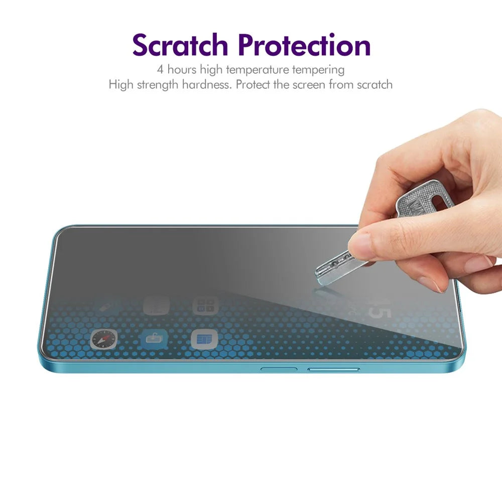 ENKAY HAT PRINCE 2Pcs For Realme V25 / 9 Pro 5G / 9 5G / 8 5G Anti-Spy Screen Protector Anti-Glare Full Cover - 5