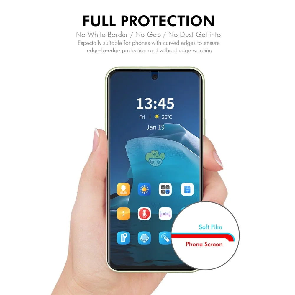 ENKAY HAT PRINCE 10Pcs For vivo Y100t Screen Film TPE+PET+TPU Hydrogel Screen Protector - 4