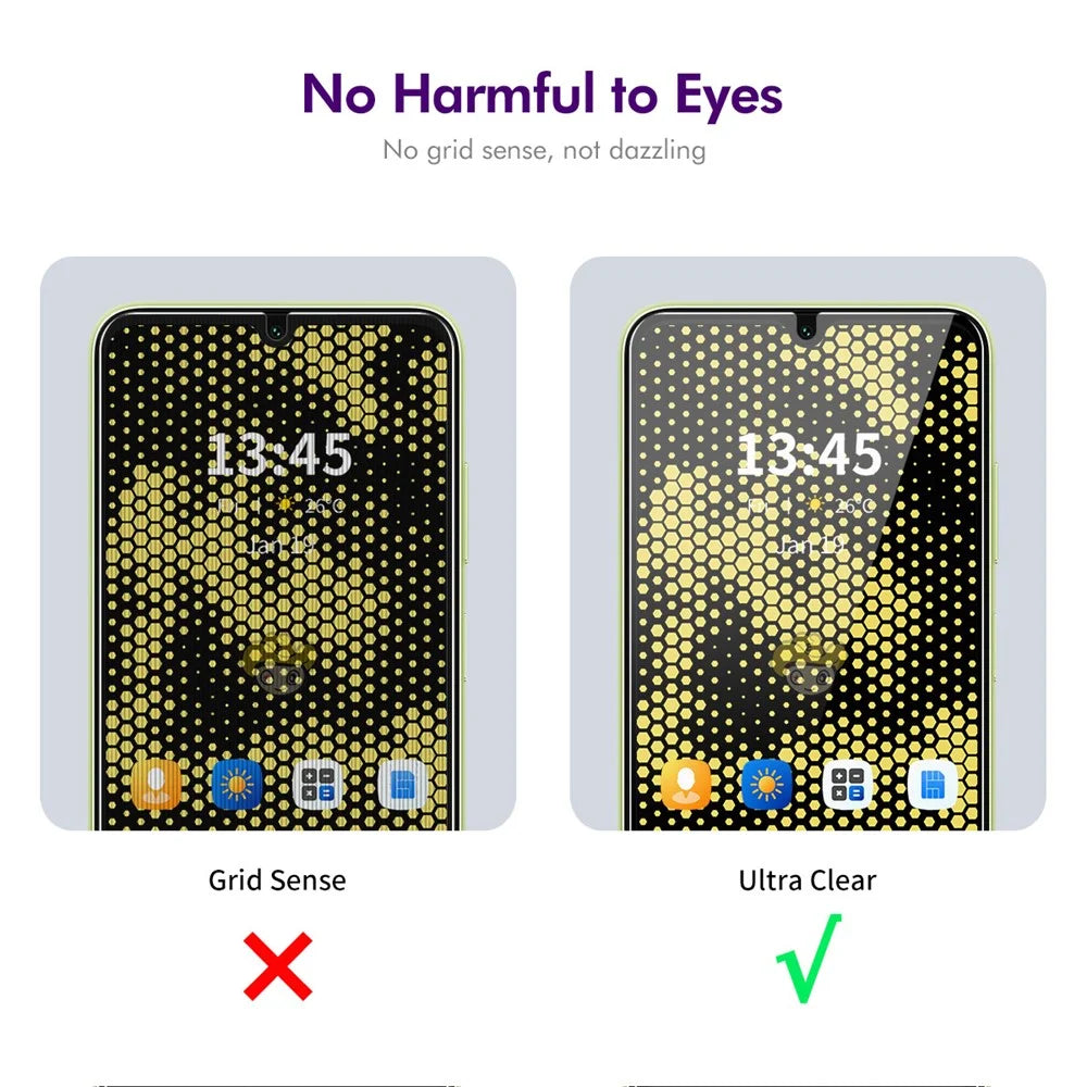 ENKAY HAT PRINCE 2Pcs For Realme C53 (Global) / Narzo N53 4G Screen Protector Anti-Spy Impact-Resistant - 4