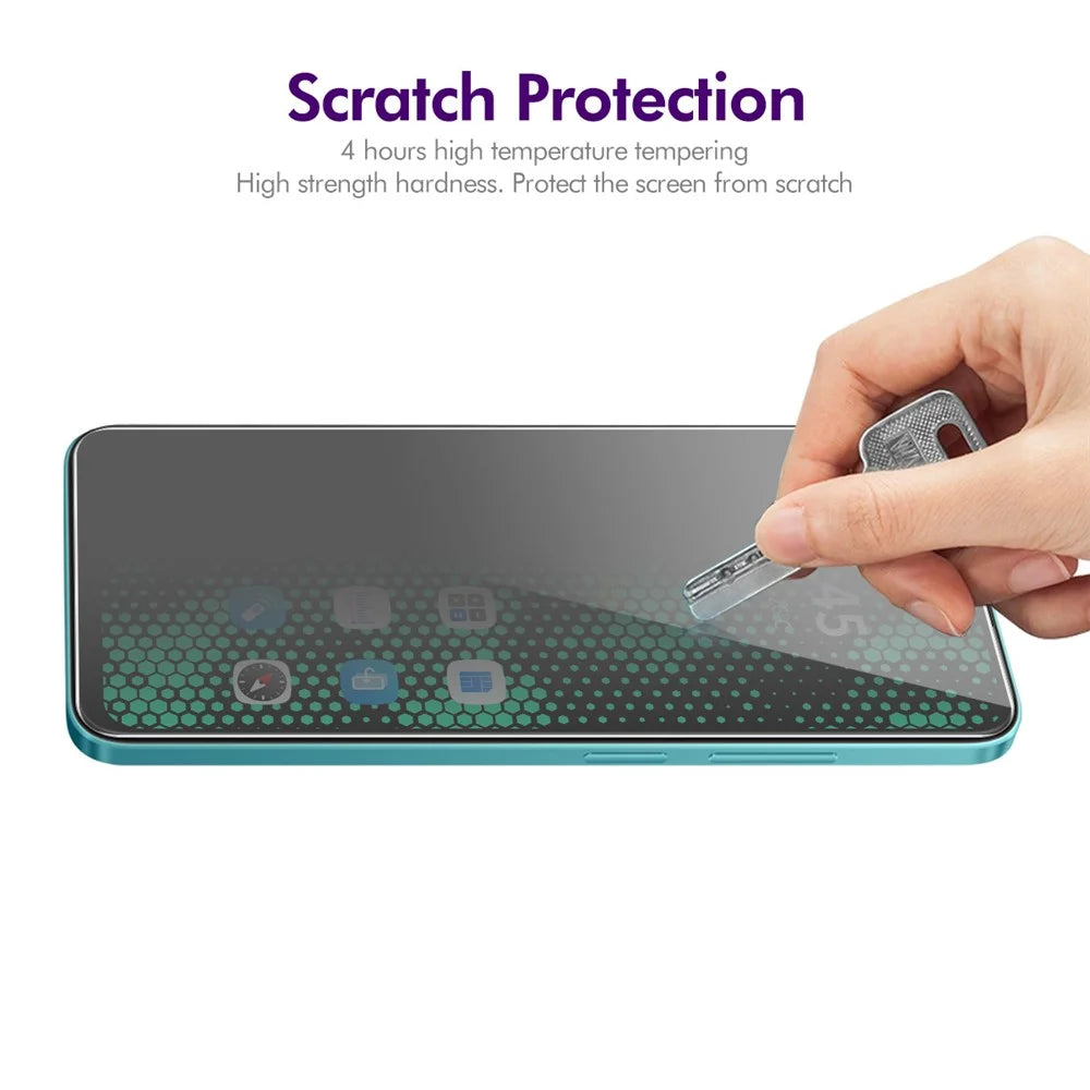 ENKAY HAT PRINCE 2Pcs For Oppo A1x 5G Anti-Peep Screen Protector No Bubbles, 9H Hardness - 5