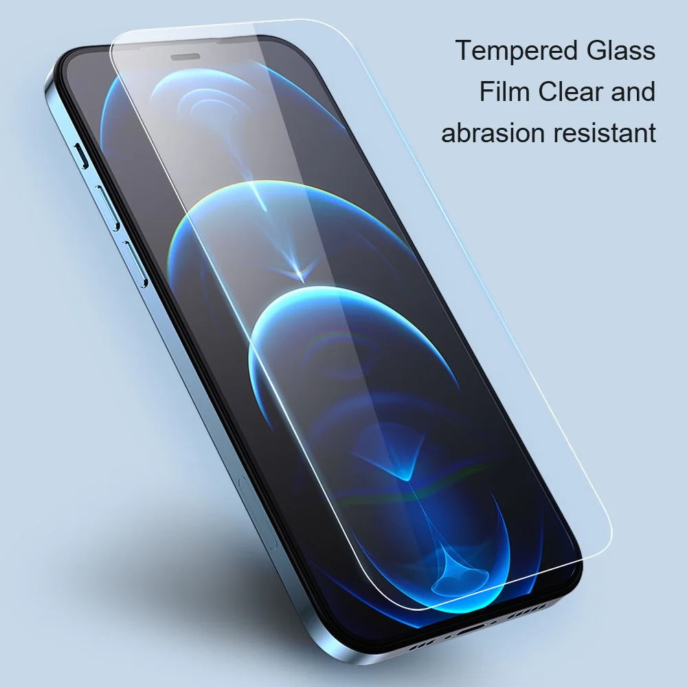 AMORUS For iPhone 16 Pro Max Screen Protector 2.5D Anti-Explosion High Aluminum-Silicon Glass Film - 7