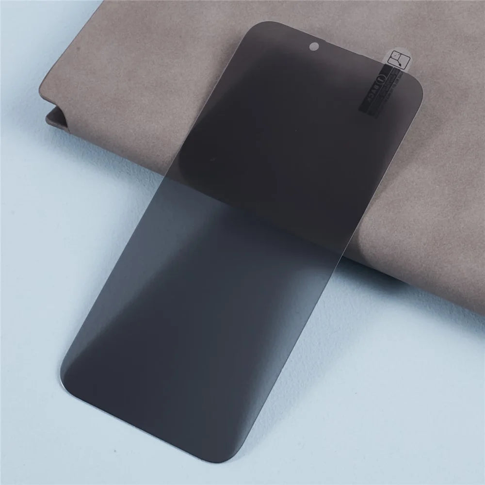 For iPhone 16 Pro Tempered Glass Screen Protector Anti-Spy Full Coverage Screen Film - 3