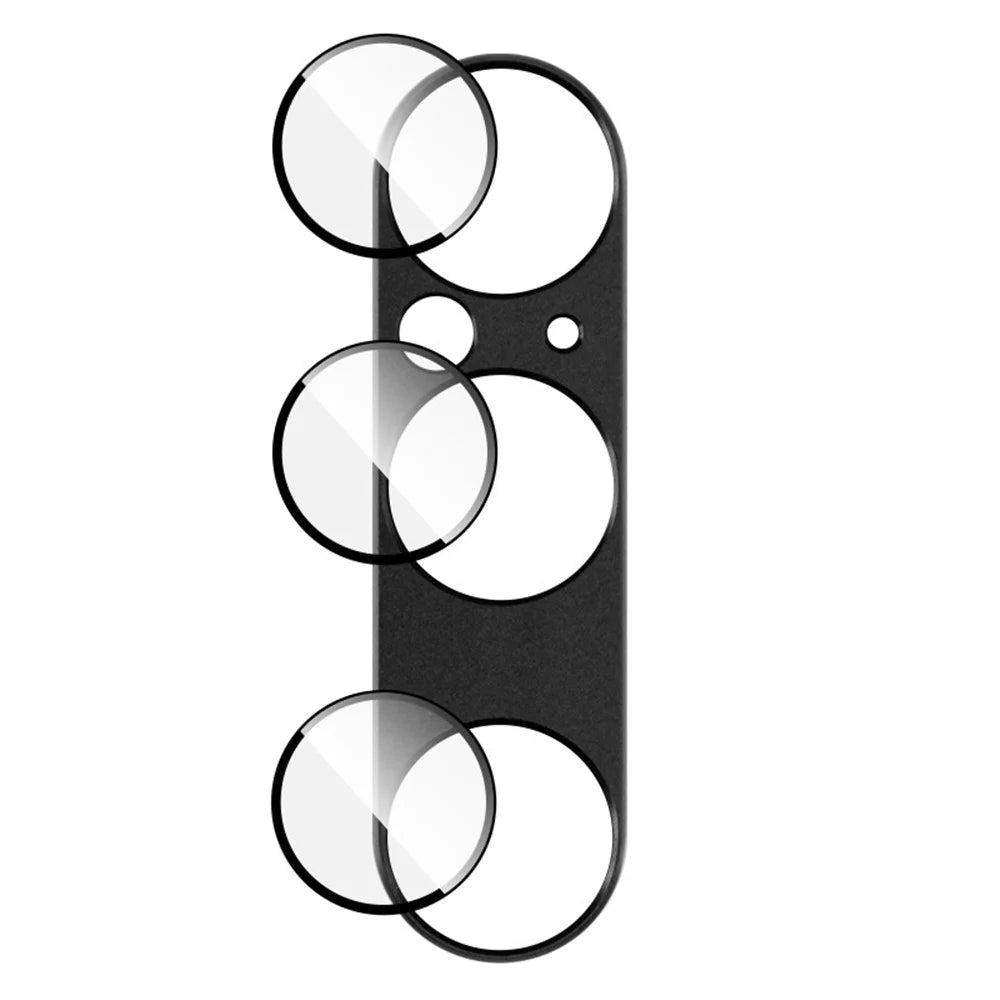 IMAK For Sony Xperia 1 VI Camera Lens Protector Metal+Tempered Glass Lens Film - Black - 2