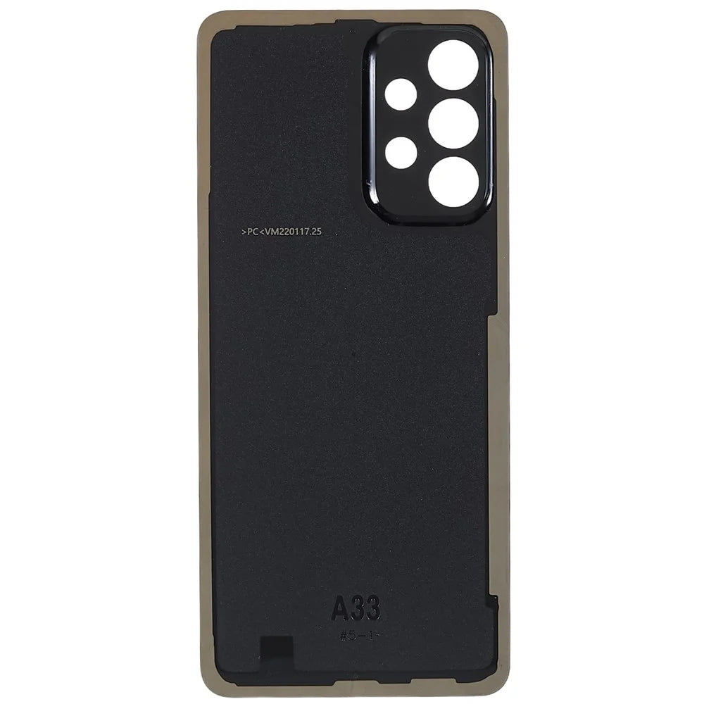 For Samsung Galaxy A33 5G A336 Back Battery Housing Cover Replacement (Without Logo) - Black - 3
