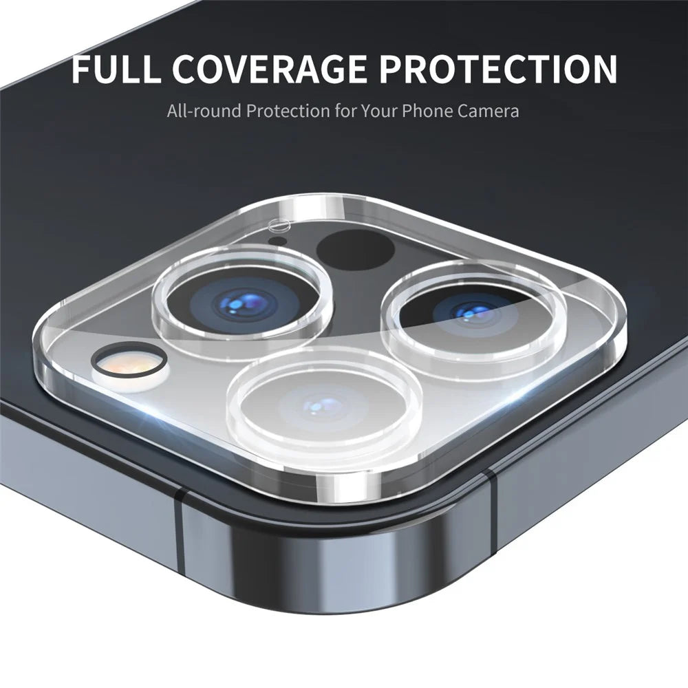 ENKAY HAT PRINCE 2Pcs For iPhone 16 Pro / 16 Pro Max Camera Lens Protector Integrated Tempered Glass Lens Film - 2
