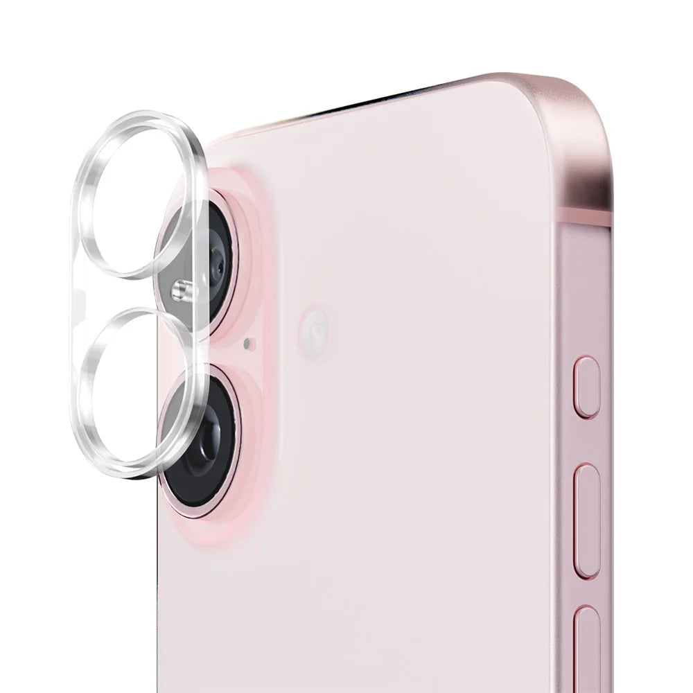 ENKAY HAT PRINCE For iPhone 16 / 16 Plus Integrated Camera Lens Film Tempered Glass Lens Protector - 1