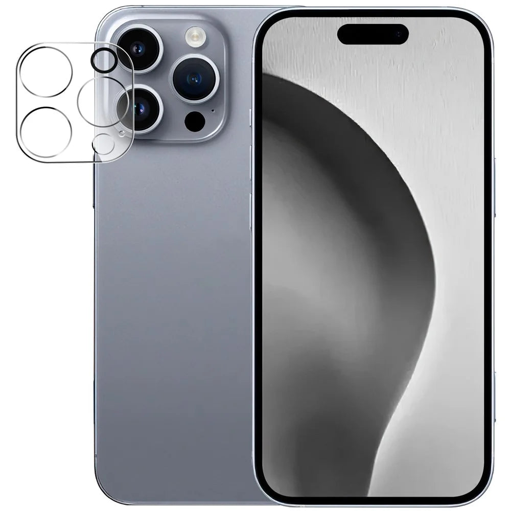 For iPhone 16 Pro Max / 16 Pro Camera Lens Protector Tempered Glass HD Anti-Explosion Phone Lens Film - 1