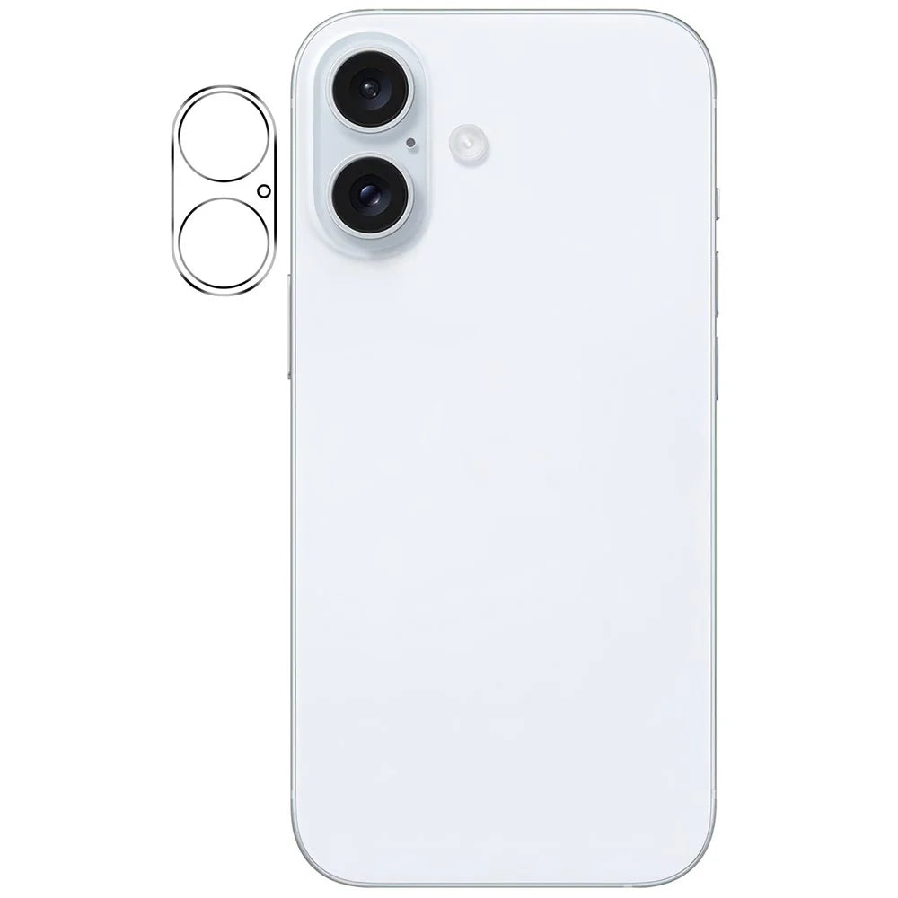 For iPhone 16 Plus / 16 Tempered Glass Camera Lens Protector HD Anti-Scratch Phone Lens Film - 2