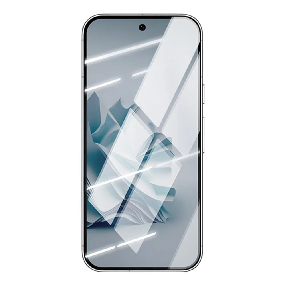 RURIHAI For Google Pixel 9 Screen Protector 0.26mm 2.5D High Aluminium-Silicon Glass Film - 4