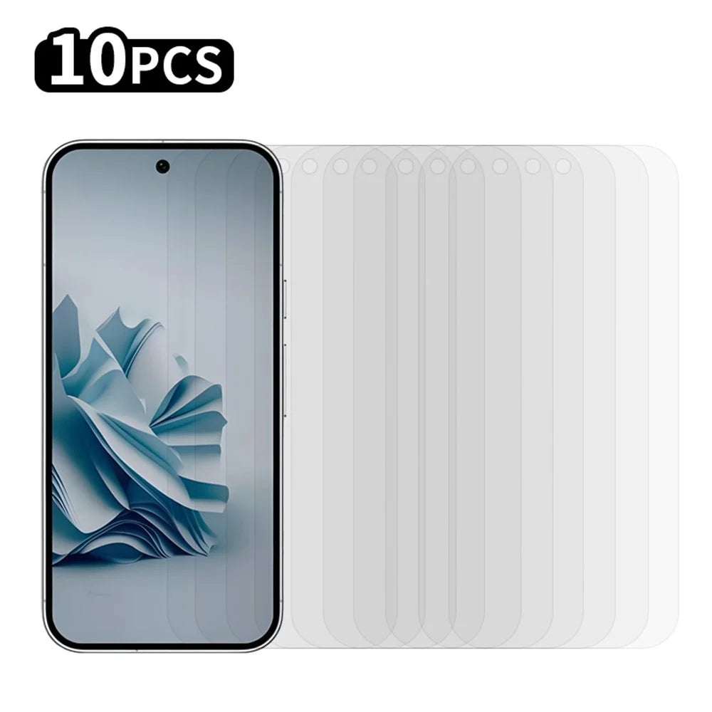 RURIHAI 10Pcs For Google Pixel 9 Pro Phone Screen Protector 0.26mm 2.5D High Definition - 1