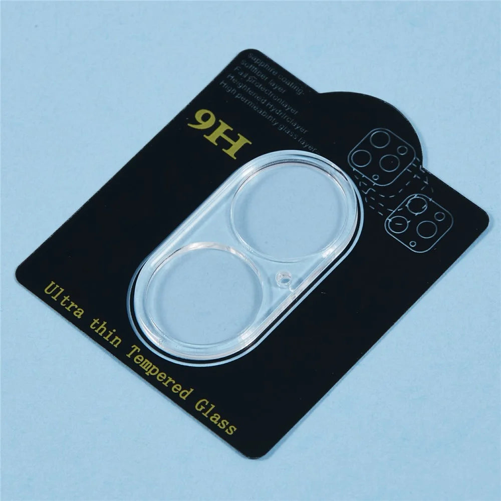 For iPhone 16 / 16 Plus Tempered Glass Phone Clear Lens Film HD Clear Camera Lens Protector - 4