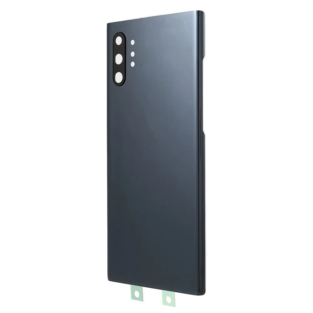 For Samsung Galaxy Note 10 Plus 4G N975 / Note 10 Plus 5G N976 Battery Housing with Adhesive Sticker+Camera Lens Cover - Black - 2