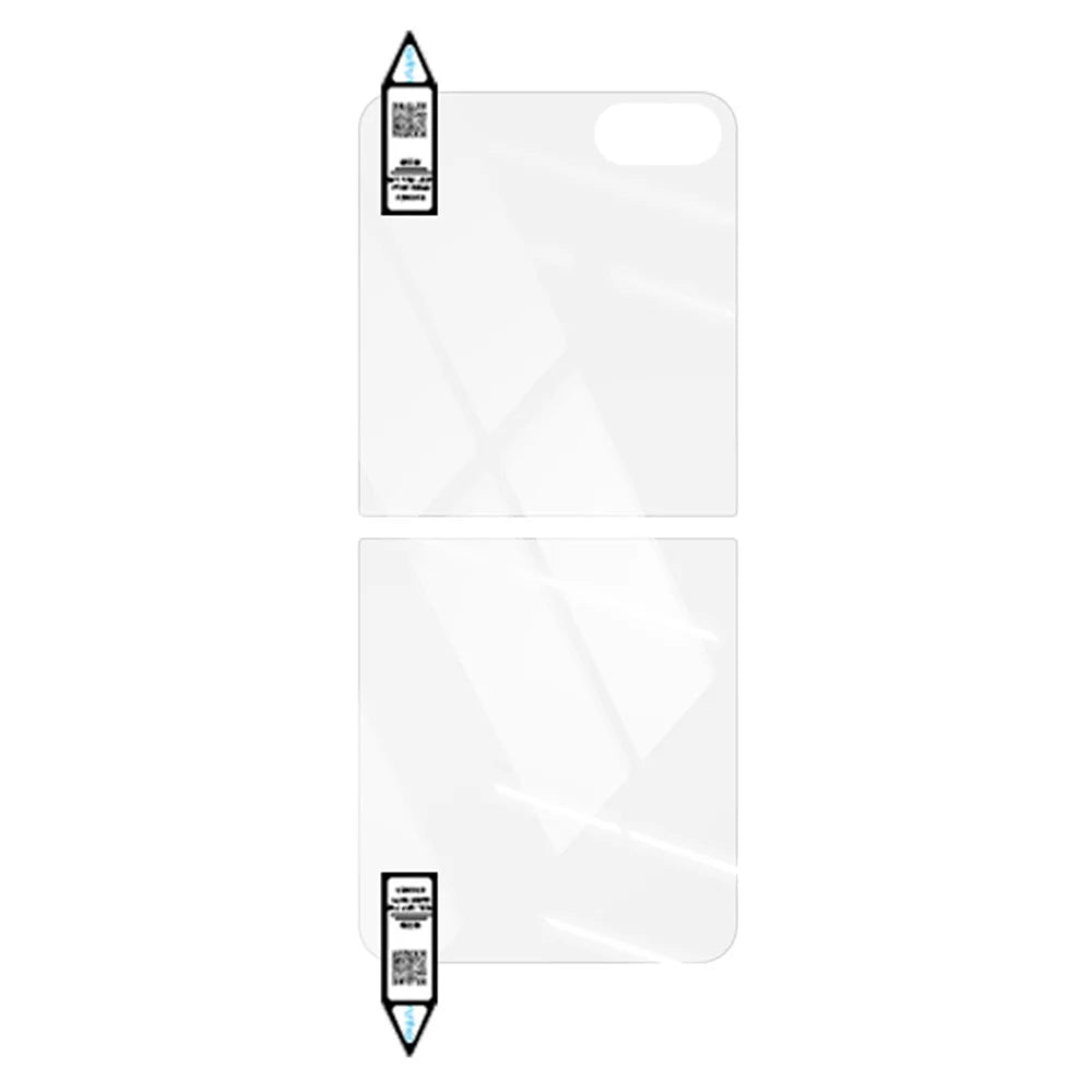RURIHAI 10Pcs For Samsung Galaxy Z Flip7 FE 5G / Z Flip6 5G Screen Protector High Aluminium-Silicon Glass Film - 3
