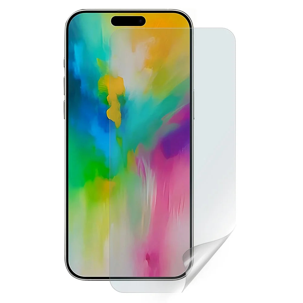 For iPhone 16 Plus Clear Screen Protector Explosion-Proof Anti Blue Light Soft PET Film - 1