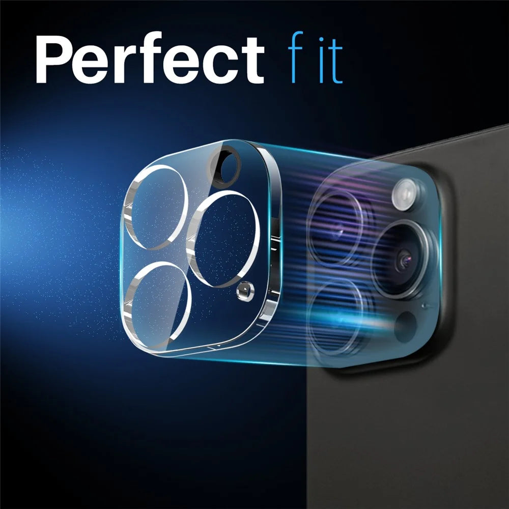 NORTHJO For iPhone 14 Pro / 14 Pro Max Camera Lens Protector Tempered Glass HD Clear 3D Full Coverage - 4
