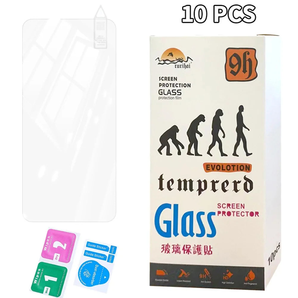 RURIHAI 10Pcs For Honor Play 60 Plus 5G  0.26mm 2.5D Screen Protector High Transparency Film - 6