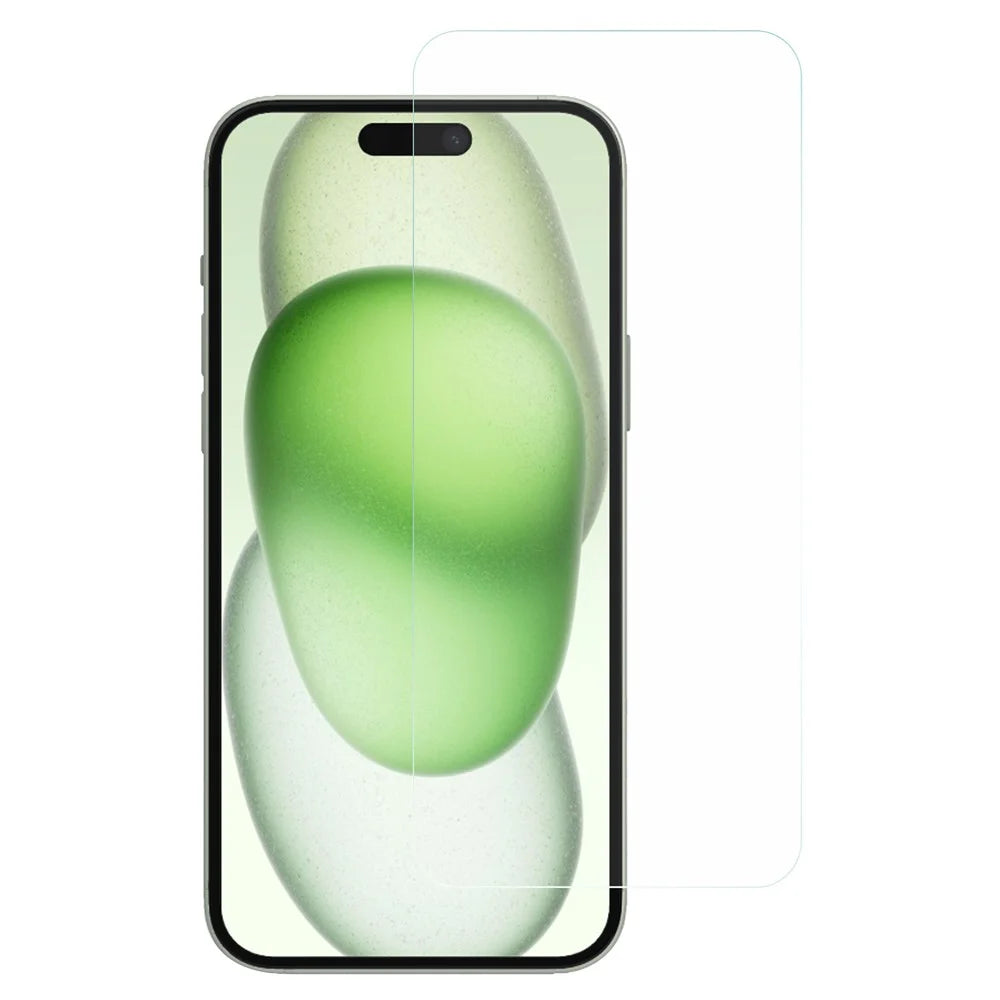 For iPhone 16 Plus High Aluminium-Silicon Glass Screen Protector 2.5D Arc Edge Anti-Fingerprint - 1