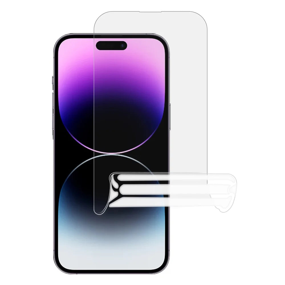 For iPhone 16 Pro Max HD Clear PET Hydrogel Film Full Coverage Soft Screen Protector - 1