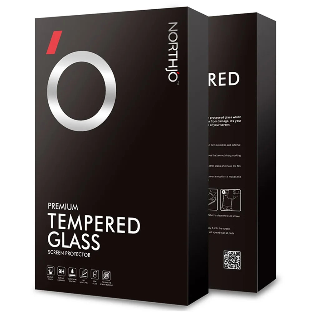 NORTHJO A+ For Samsung	Galaxy S24 FE Screen Protector High Aluminum-Silicon Film 0.3mm 2.5D - Black - 4
